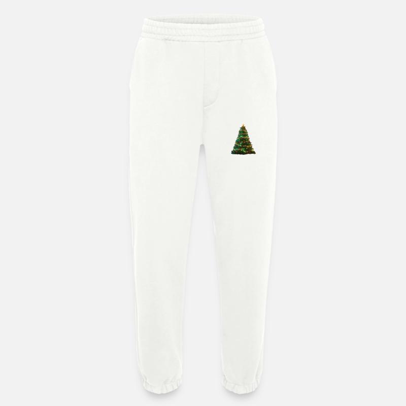 Weihnachtsbaum - Heavyweight Jogginghose - made by SPREAD  - OFF WHITE