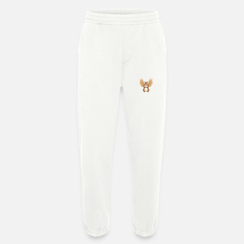 Süßes Hasen-Engel-Design - Heavyweight Jogginghose - made by SPREAD  - OFF WHITE