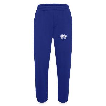 Faust Boxer Kämpfer Thai Boxing Tattoo Style - Heavyweight Jogginghose - made by SPREAD  - Iconic Blue - Vorne