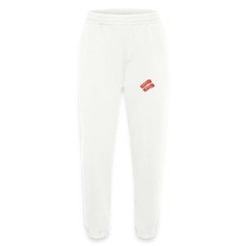 Stylized Bacon Illustration - Heavyweight Jogging Pants - made by SPREAD  - OFF WHITE - Front