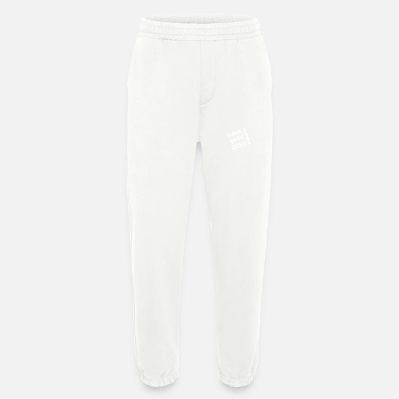 Have a good one! - Heavyweight Jogging Pants - made by SPREAD - OFF WHITE