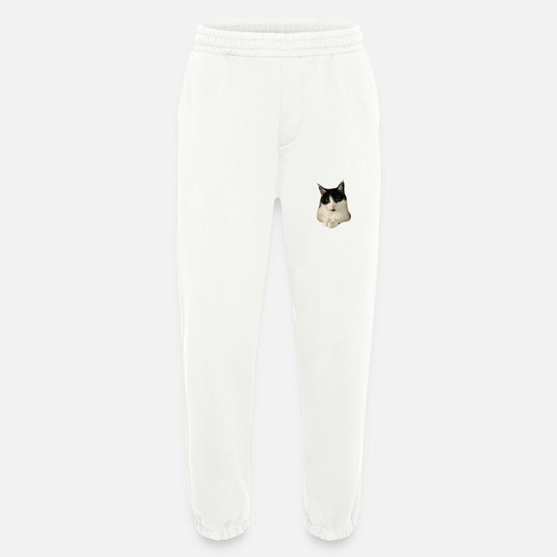 super cute Kitty Cat - Heavyweight Jogginghose - made by SPREAD  - OFF WHITE