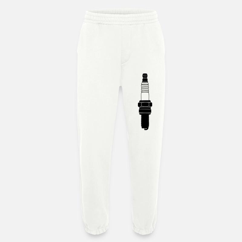 Zündkerze - Heavyweight Jogginghose - made by SPREAD  - OFF WHITE