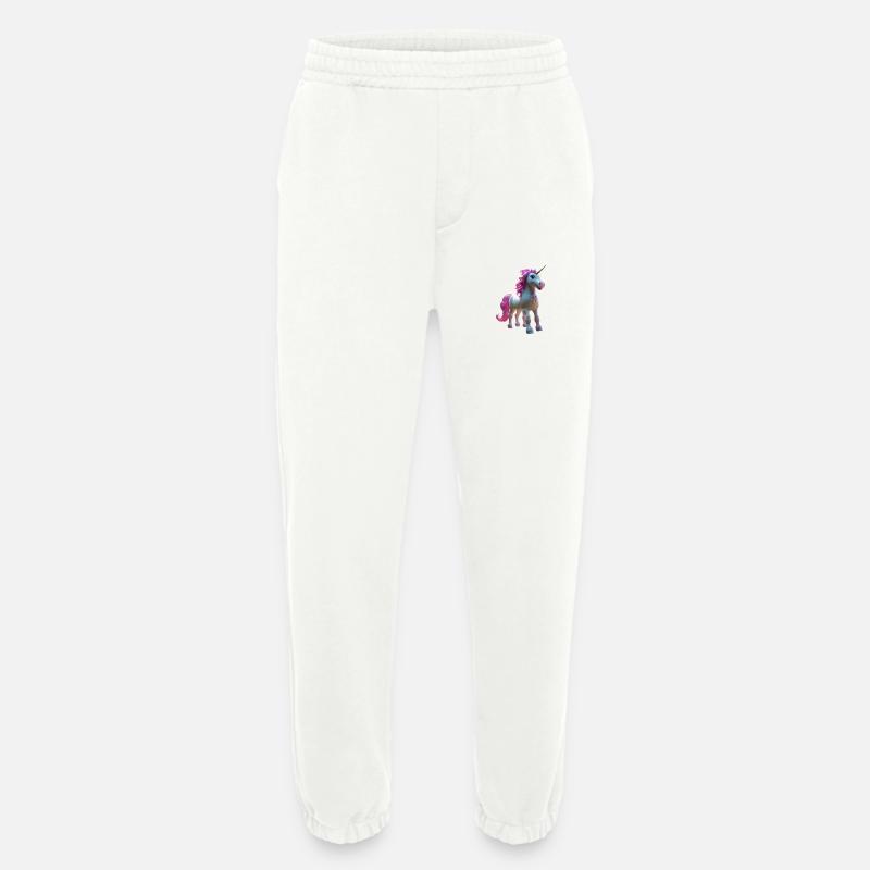 Pastell-Einhornblüte - Heavyweight Jogginghose - made by SPREAD  - OFF WHITE
