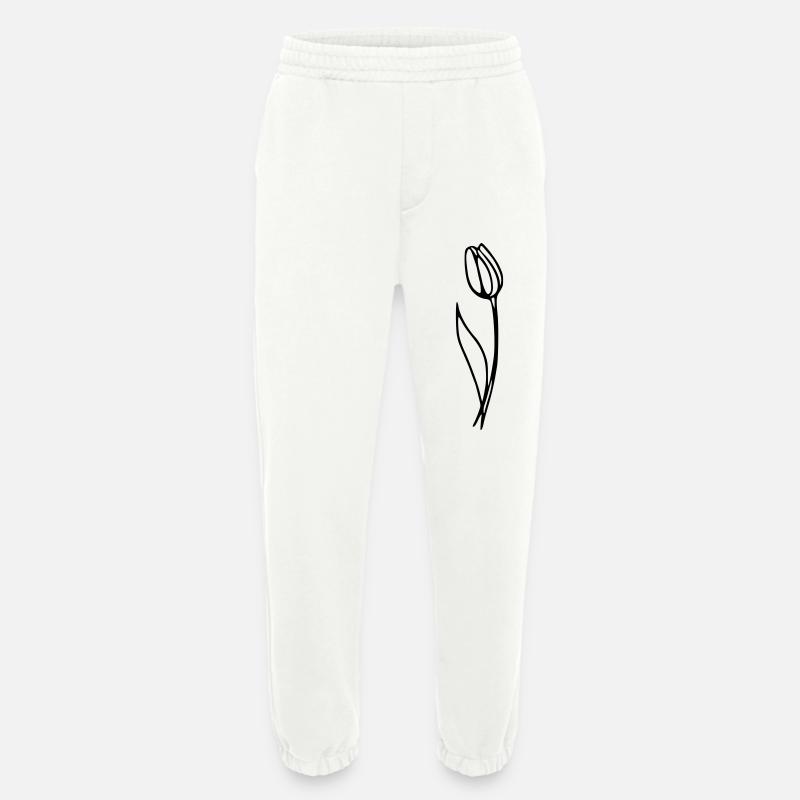 Tulpe - Heavyweight Jogginghose - made by SPREAD  - OFF WHITE