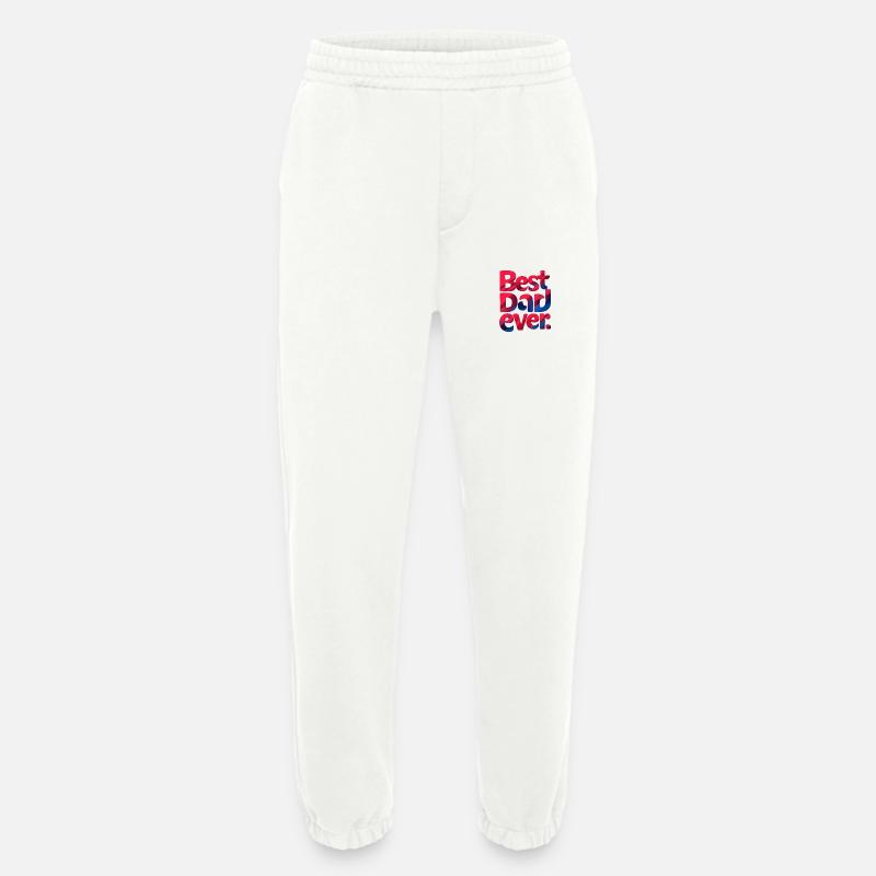 Bester Papa aller Zeiten - Heavyweight Jogginghose - made by SPREAD  - OFF WHITE