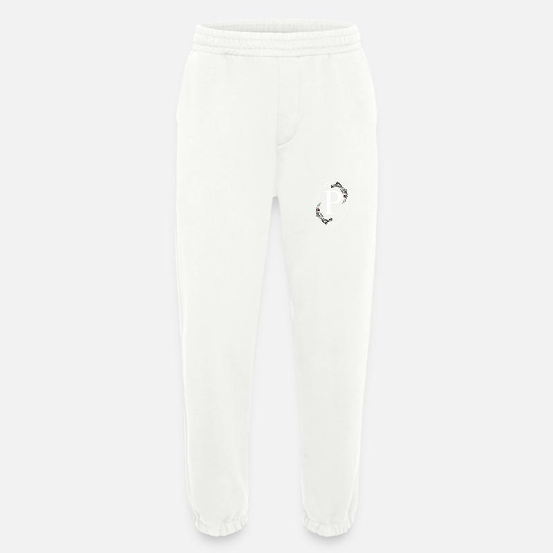 Buchstabe P - Heavyweight Jogginghose - made by SPREAD  - OFF WHITE