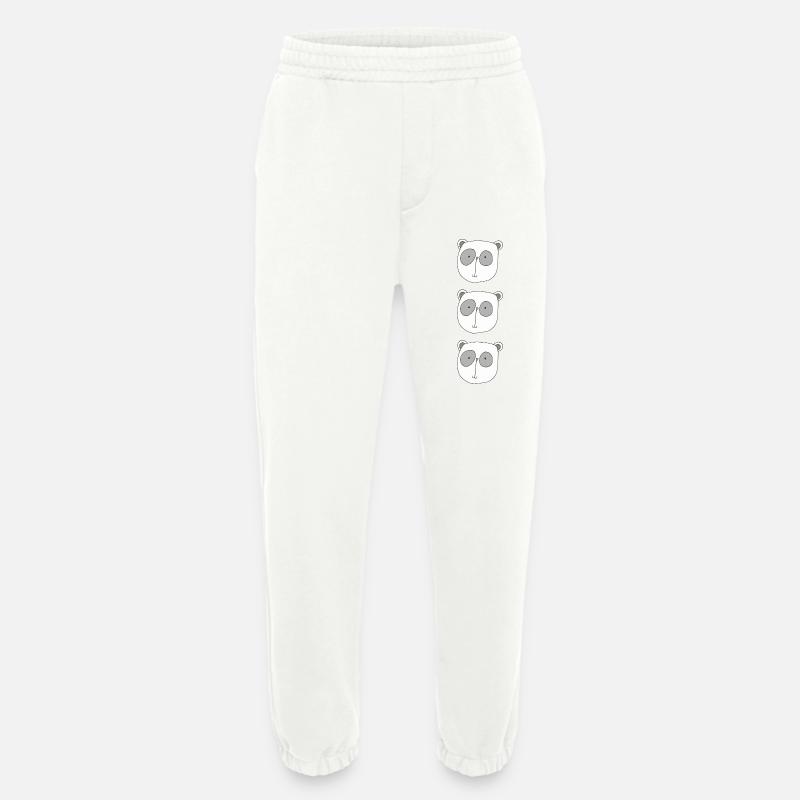 koala bär dreifach - Heavyweight Jogginghose - made by SPREAD  - OFF WHITE