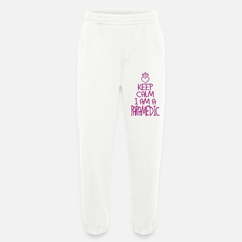 Keep Calm Sanitäter cool - Heavyweight Jogginghose - made by SPREAD  - OFF WHITE
