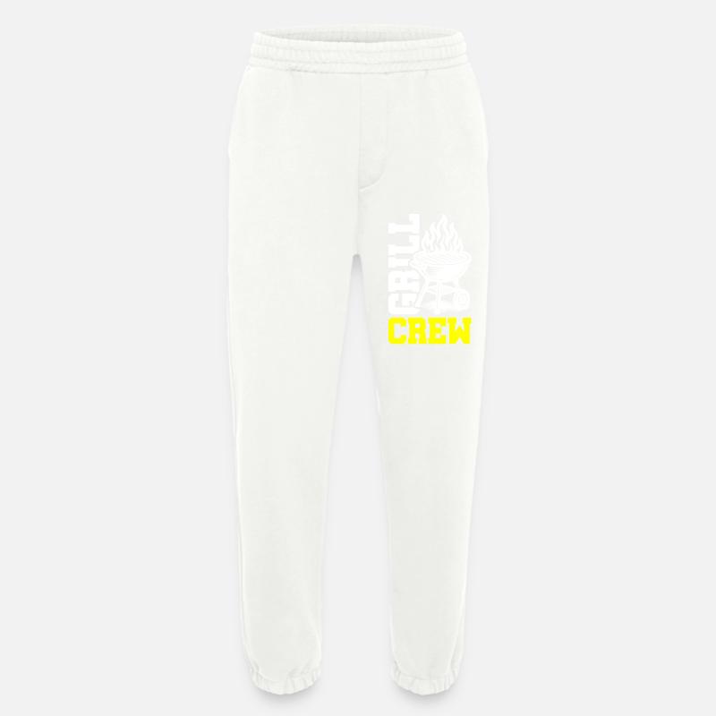 Grill Crew - Heavyweight Jogging Pants - made by SPREAD  - OFF WHITE