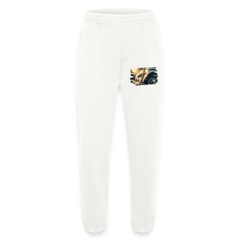 Classic Packard in the rain - Heavyweight Jogging Pants - made by SPREAD  - OFF WHITE - Front