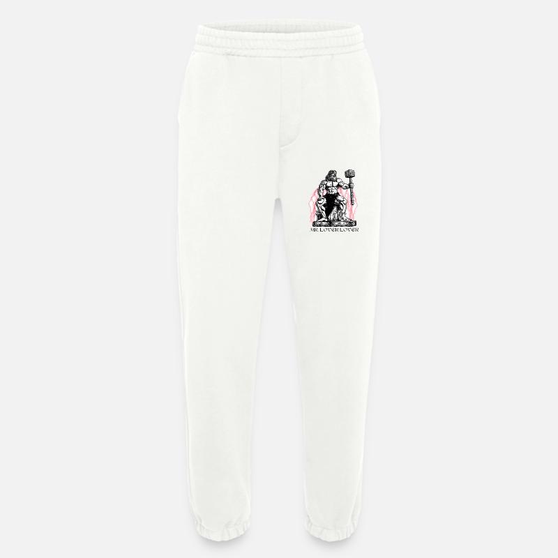 Mythical Lover Thor - Mr. Lover Lover - Heavyweight Jogging Pants - made by SPREAD  - OFF WHITE