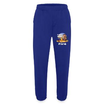 Outdoor Man - Heavyweight Jogging Pants - made by SPREAD  - Iconic Blue - Front