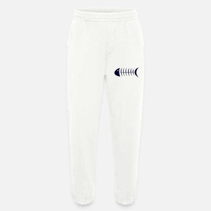 Fisch - Heavyweight Jogginghose - made by SPREAD  - OFF WHITE