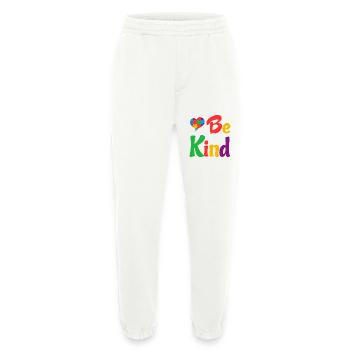 Love Be Kind Grafik - Heavyweight Jogginghose - made by SPREAD  - OFF WHITE - Vorne