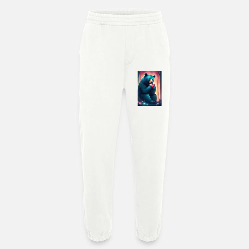 Mama Bär - Heavyweight Jogginghose - made by SPREAD  - OFF WHITE