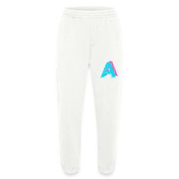 Pop Art Letter A Gift - Heavyweight Jogging Pants - made by SPREAD  - OFF WHITE - Front