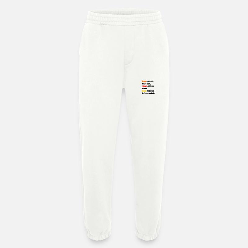 Orange Erdbeere Banane - Heavyweight Jogginghose - made by SPREAD  - OFF WHITE