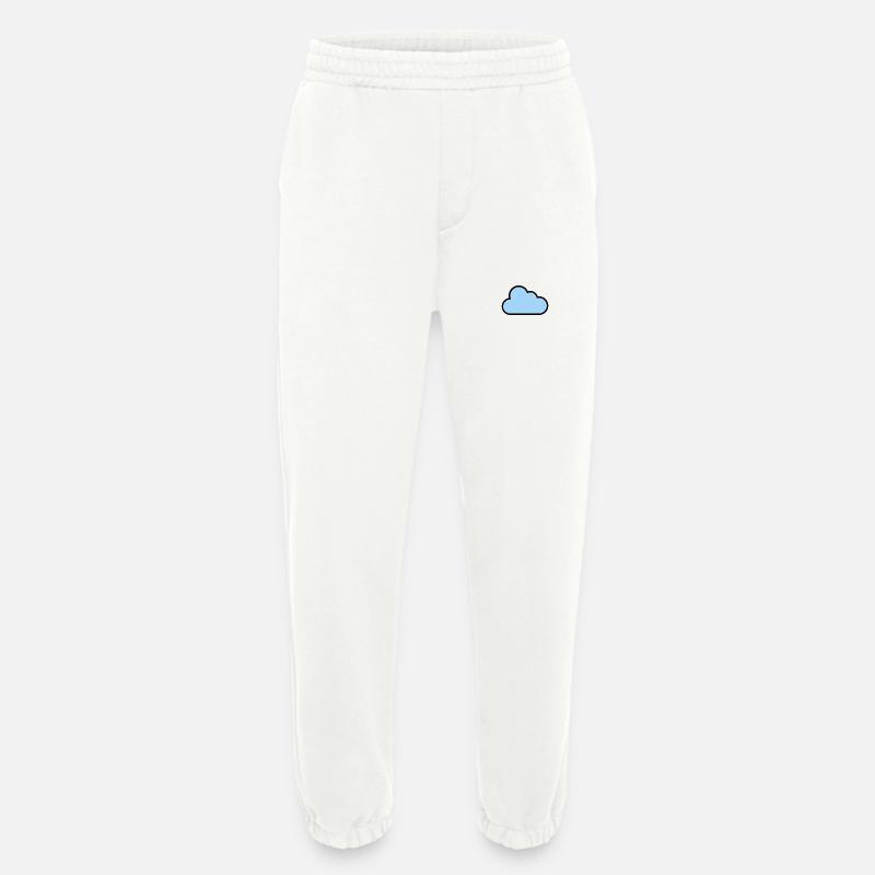 cloud_icon - Heavyweight Jogginghose - made by SPREAD  - OFF WHITE