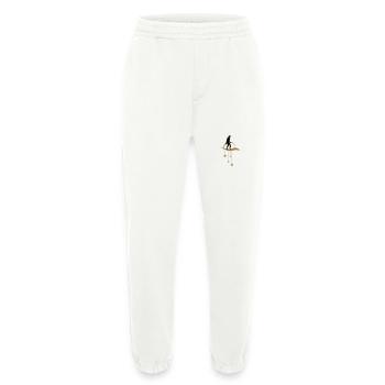 MOONWALK - STARS - Heavyweight Jogging Pants - made by SPREAD  - OFF WHITE - Front