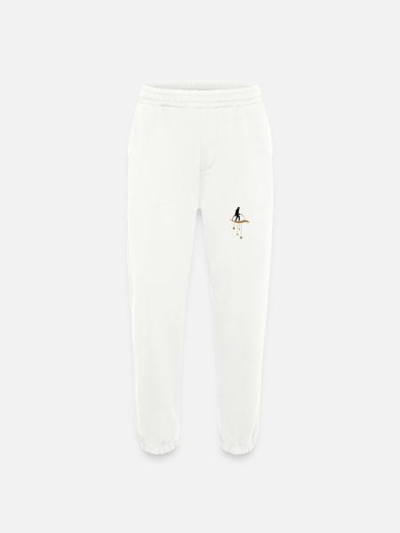 MOONWALK - STARS - Heavyweight Jogginghose - made by SPREAD - OFF WHITE