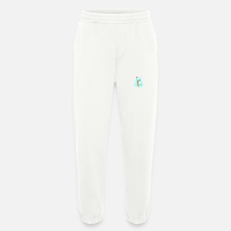 volleyball player e 4 - Heavyweight Jogging Pants - made by SPREAD - OFF WHITE