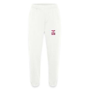 Woke up trans again - Heavyweight Jogging Pants - made by SPREAD  - OFF WHITE - Front