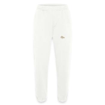 DNA Piano - Passion pour la musique classique - Pantalon de jogging bio épais fabriqué en UE - OFF WHITE - Devant