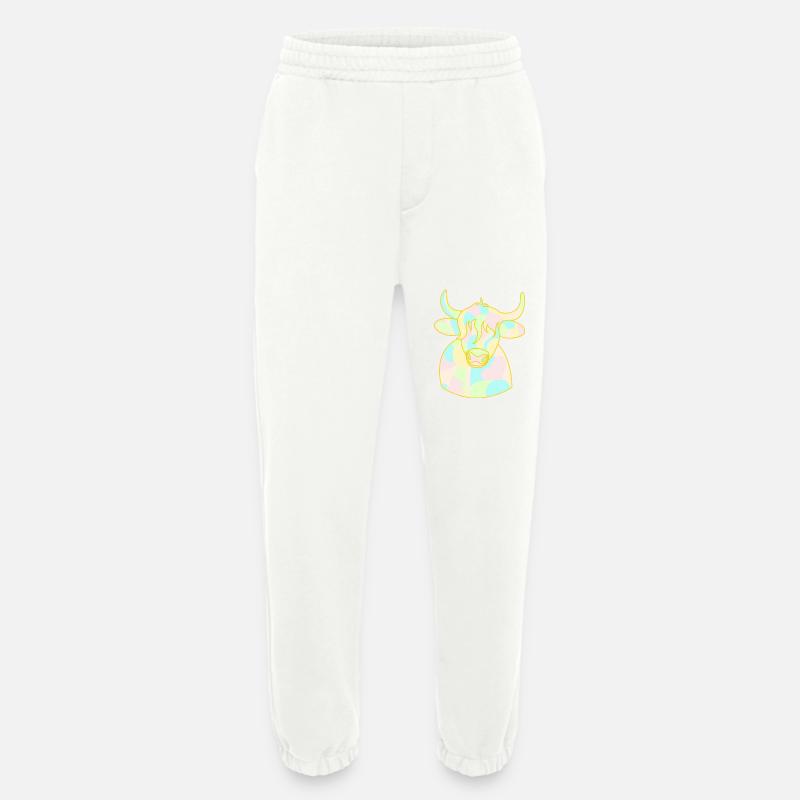 Opal Kuschelbulle - Heavyweight Jogginghose - made by SPREAD  - OFF WHITE