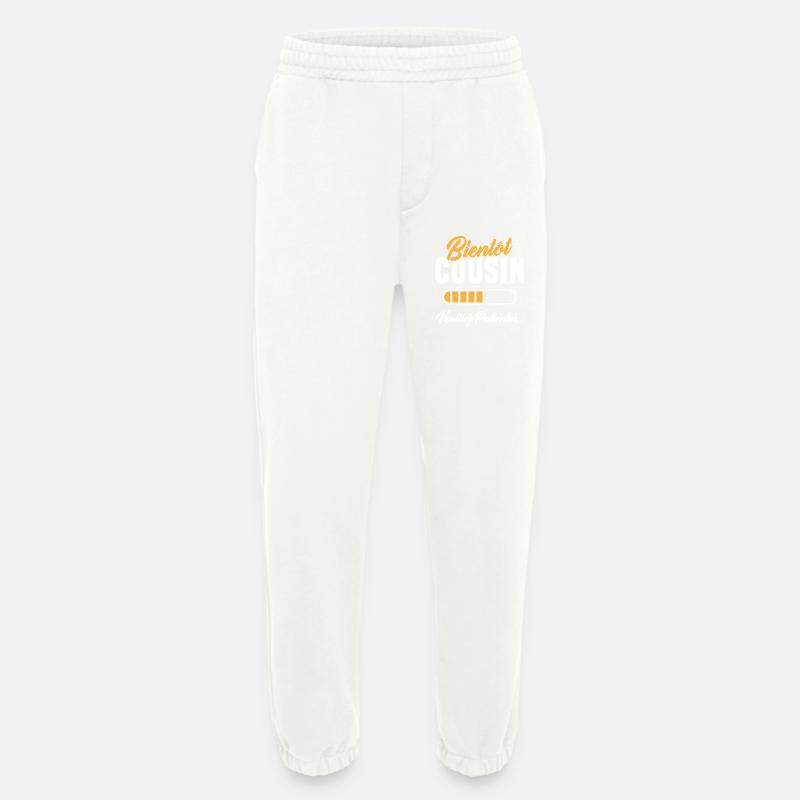 Soon Cousin please wait - Heavyweight Jogging Pants - made by SPREAD  - OFF WHITE