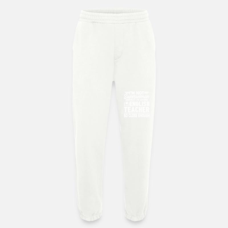 Englischlehrer Ich bin ein Englischlehrer - Heavyweight Jogginghose - made by SPREAD  - OFF WHITE