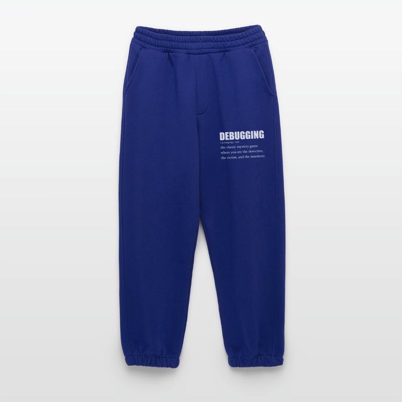 Programmer Debugging Definition Funny IT Developer Heavyweight Jogging Pants - made by SPREAD 