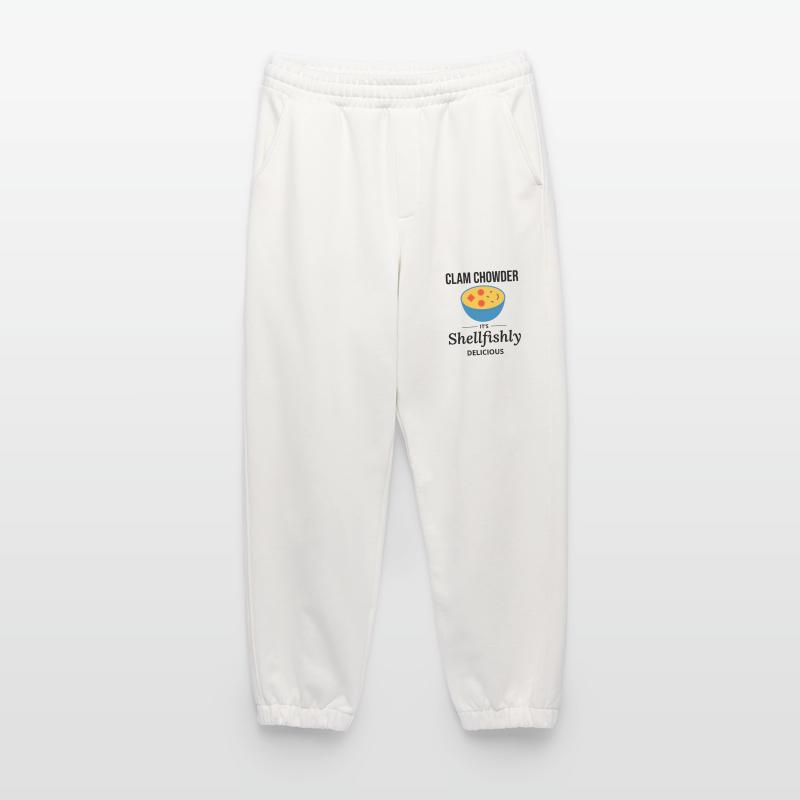 Clam Chowder Shellfish Hilarious Seafood Soup Heavyweight Jogging Pants - made by SPREAD 