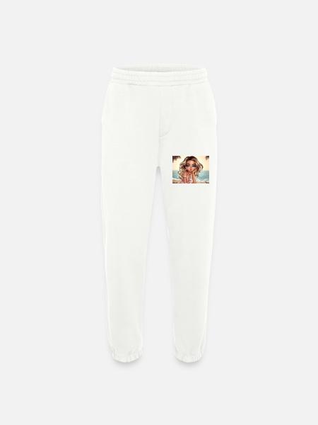BellaBeauts beach - Heavyweight Jogging Pants - made by SPREAD - OFF WHITE