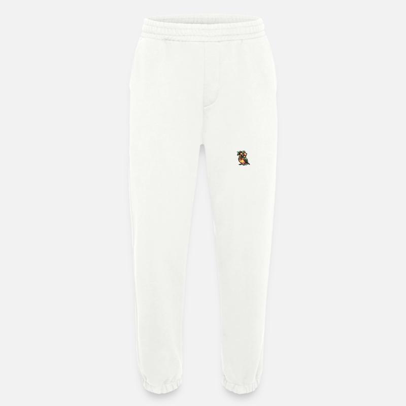 Papagai Comic Cool Summer - Heavyweight Jogging Pants - made by SPREAD - OFF WHITE