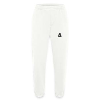 The samurai cat, the bushido cat - Heavyweight Jogging Pants - made by SPREAD  - OFF WHITE - Front