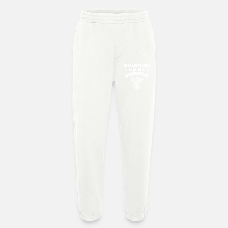 Verbrenner Motor Auto Spruch - Heavyweight Jogginghose - made by SPREAD  - OFF WHITE