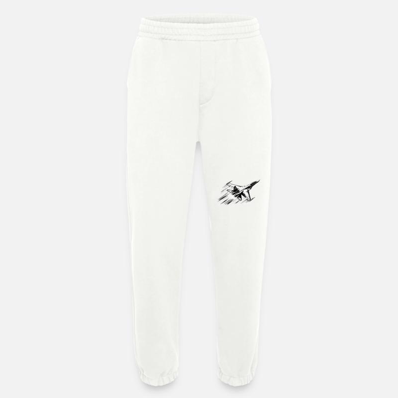 Kampfjet - Heavyweight Jogginghose - made by SPREAD  - OFF WHITE