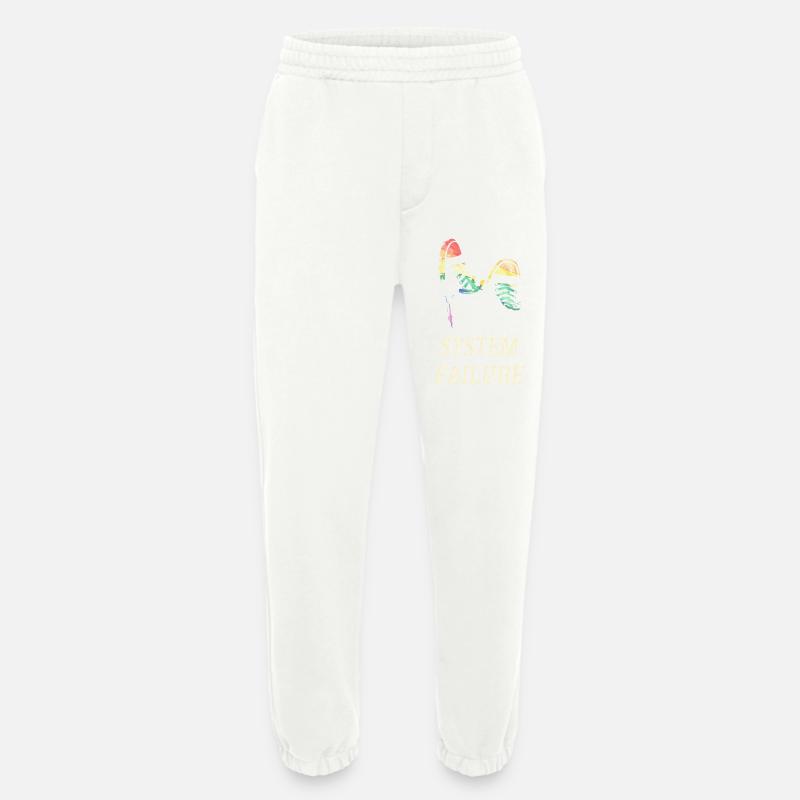 System failure - Heavyweight Jogginghose - made by SPREAD  - OFF WHITE