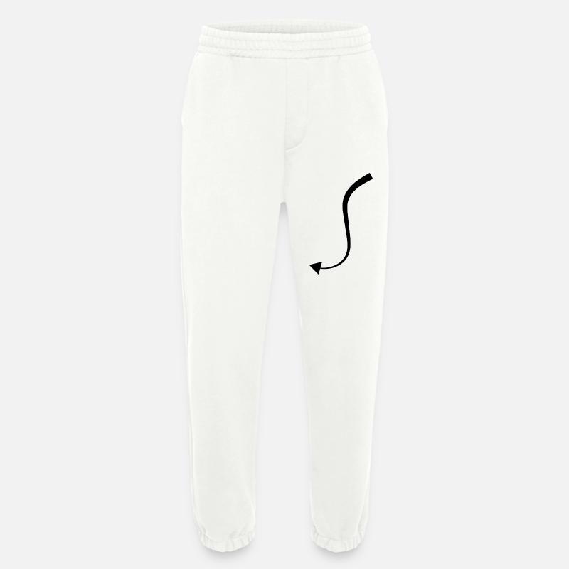 Devil Tail - Heavyweight Jogging Pants - made by SPREAD  - OFF WHITE