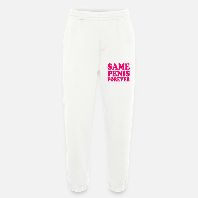 Same penis forever - Heavyweight Jogginghose - made by SPREAD  - OFF WHITE