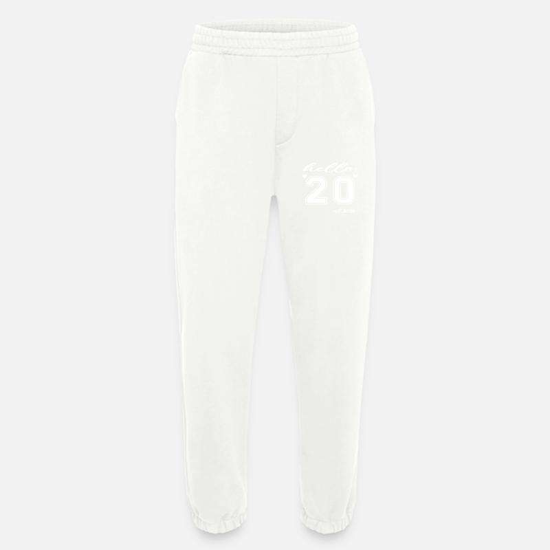 Hallo 20 est 2004 - Heavyweight Jogginghose - made by SPREAD  - OFF WHITE