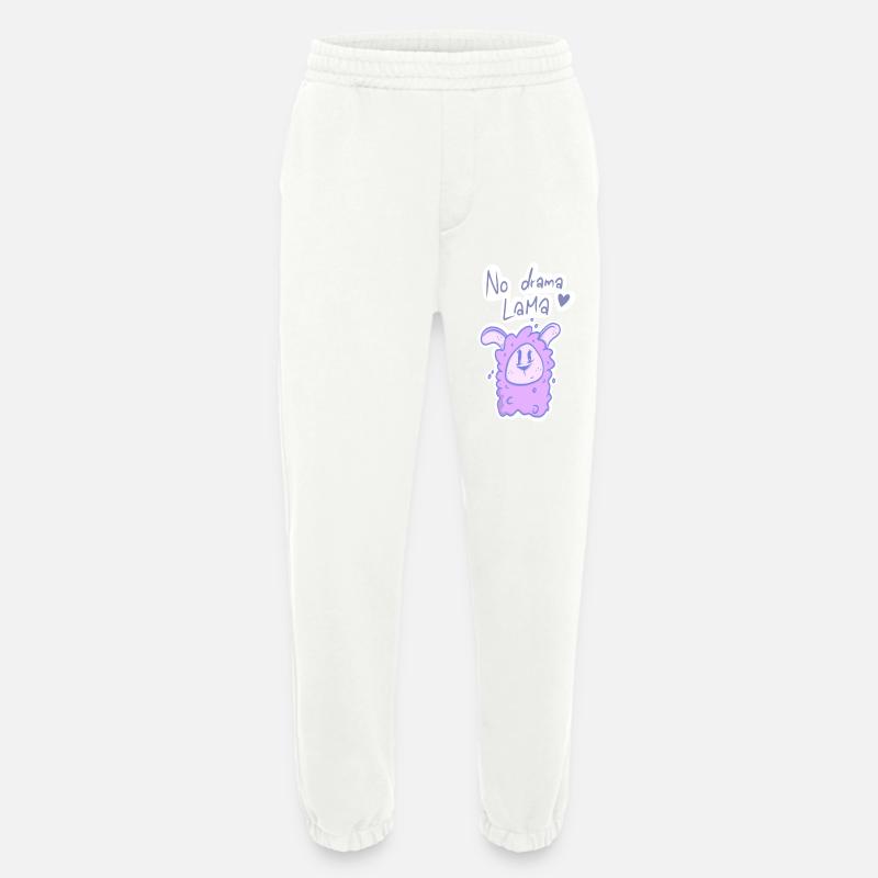 Lama2 - Heavyweight Jogging Pants - made by SPREAD  - OFF WHITE