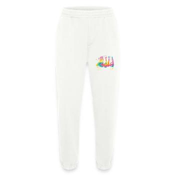 Natation artistique par équipe de natation synchronisée - Pantalon de jogging bio épais fabriqué en UE - OFF WHITE - Devant