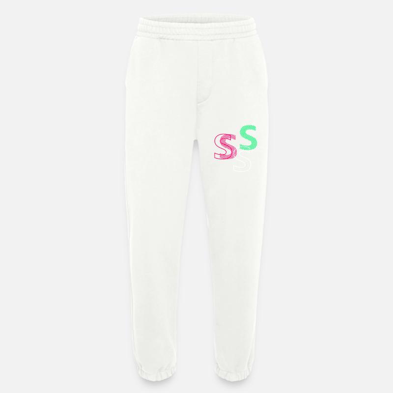 S Buchstabe - Heavyweight Jogginghose - made by SPREAD  - OFF WHITE