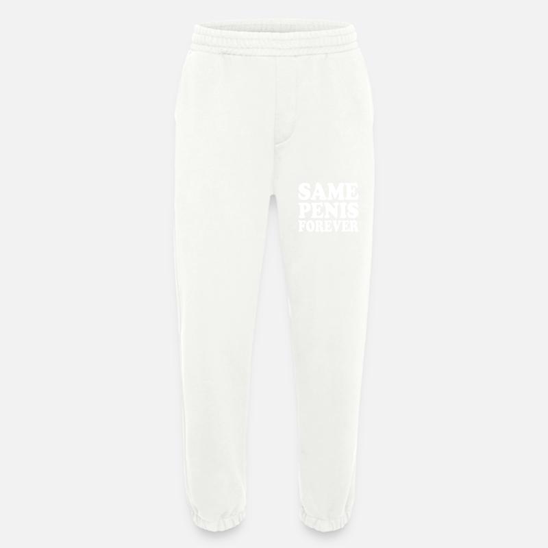 Same penis forever - Heavyweight Jogginghose - made by SPREAD  - OFF WHITE