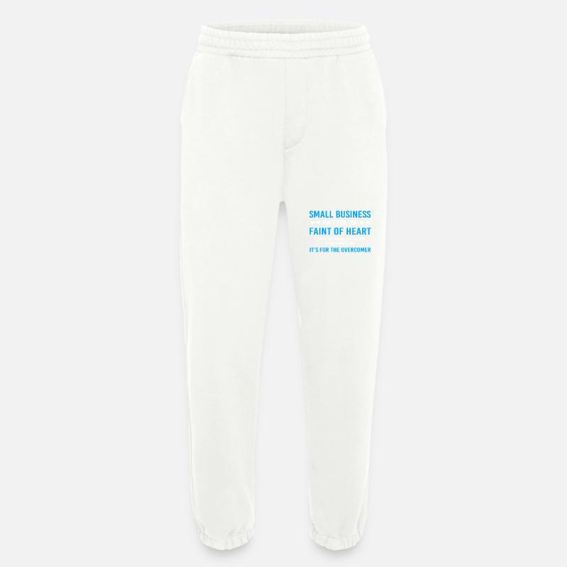 Unternehmer Workaholic - Heavyweight Jogginghose - made by SPREAD  - OFF WHITE