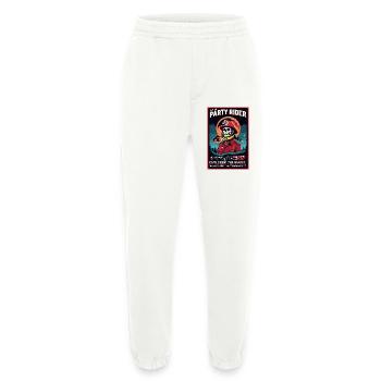 PARTY RIDER - Heavyweight Jogging Pants - made by SPREAD  - OFF WHITE - Front