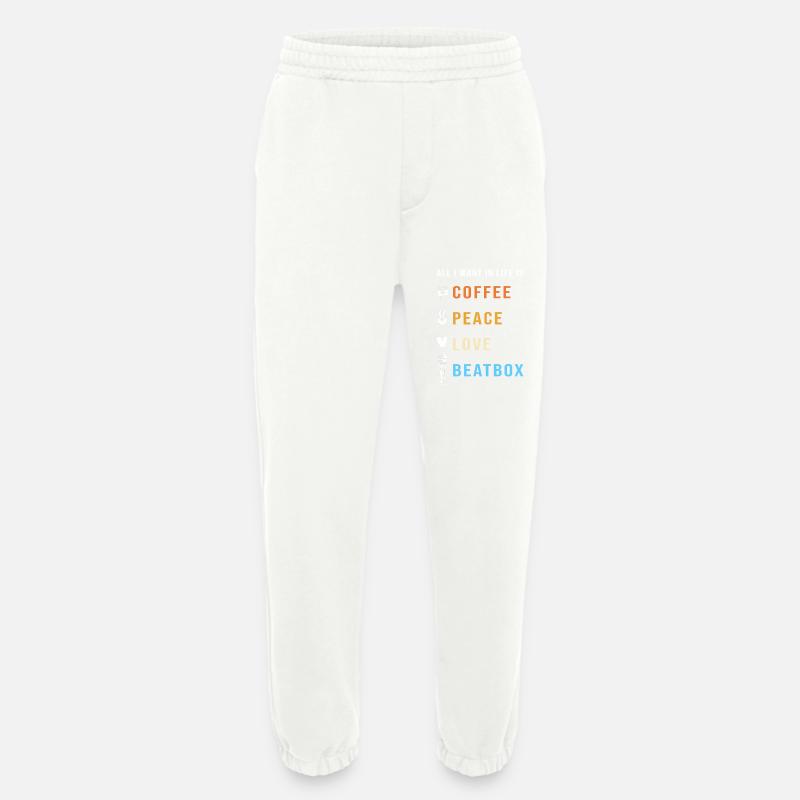 Beatbox - Heavyweight Jogginghose - made by SPREAD  - OFF WHITE