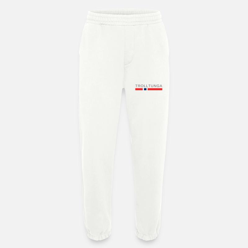 Trolltunga Norwegen - Heavyweight Jogginghose - made by SPREAD  - OFF WHITE